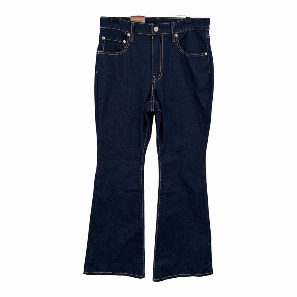 Levi's 726 Flare Jeans 30x30 Dark Wash High Rise Stellar Stretch New with Tags